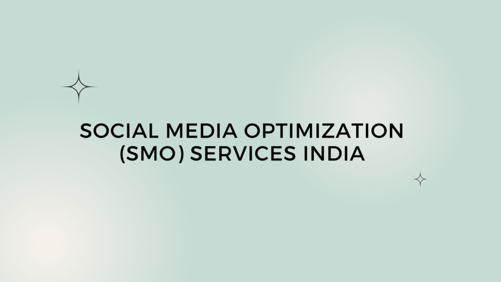 Social Media Optimization