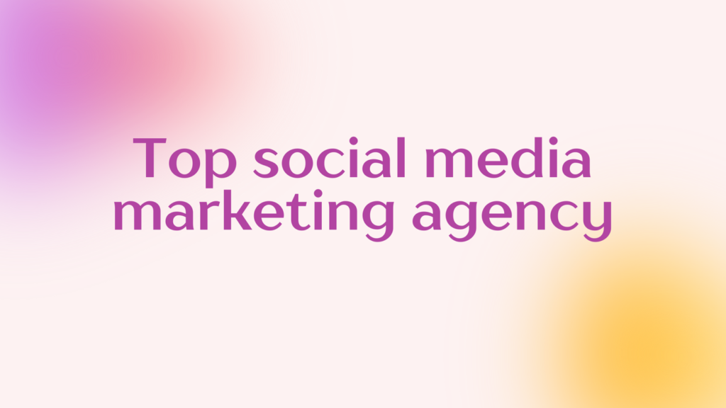social media marketing