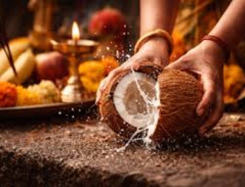 Why Breaking a Coconut Marks an Auspicious Beginning in India