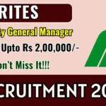RITES Deputy General Manager Recruitment