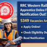 RRC Western Railway Apprentice Recruitment