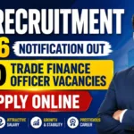 SBI Trade Finance Officer Recruitment
